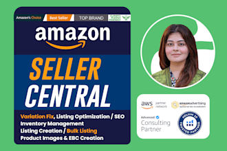 manage your amazon fba seller central account, ppc campaigns