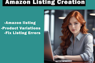 fix amazon product listing variation, listing errors