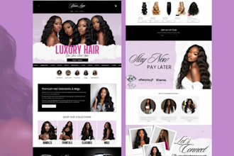 do hair extension website shopify hair extension website hair extension store