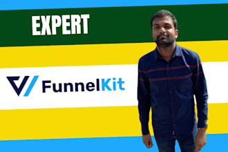 design and setup funnelkit sales funnel with automation