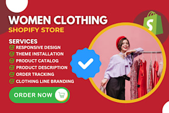 design women clothing suit dress skirt jeans blouse sweaters coats shopify store