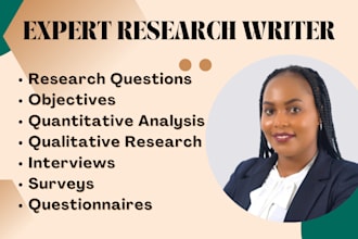 do research questions, objectives, quantitative, qualitative,interview or survey