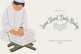 be your quran tuter or teacher