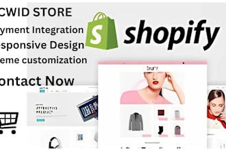 design and setup your ecwid store