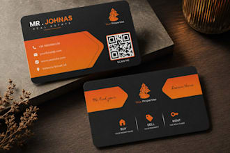 create unique double sided business card designs