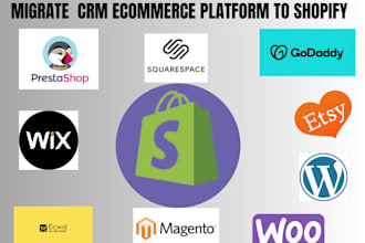 copy clone transfer migrate website domain from wix wordpress godaddy to shopify