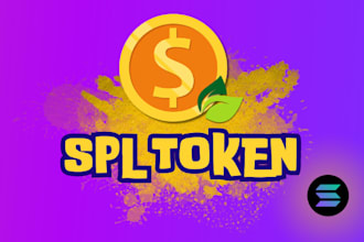 do solana based spl token creation meme tokens