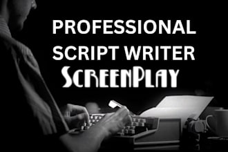 professional movie script and screenplay writing services ghostwriting, analysis