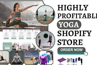 build yoga shopify yoga fitness supplies store yoga apparel website yoga website