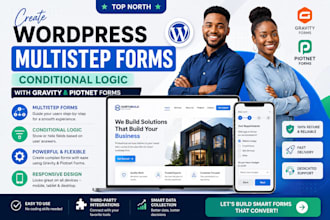 create wordpress multistep forms conditional logic gravity piotnet forms