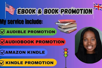 promote advertise your book ebook amazon book kdp audiobook to active reader