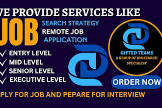 do job search and job application for remote jobs, and apply for jobs
