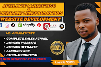 do amazon affiliate marketing fba landing page sales funnel clickbank