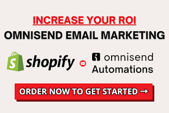 set up advanced omnisend email automation for shopify store email marketing