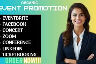 promote event webinar concert facebook linkedin zoom event marketing setup
