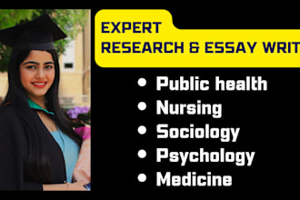 do public health, nursing, sociology, psychology and medicine research articles