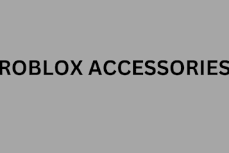 design unique roblox ugc items, 3d models, weapons and accessories