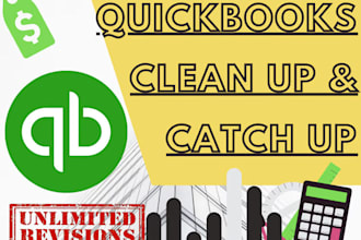 provide clean up, catch up, bestpro quickbooks bookkeeping service