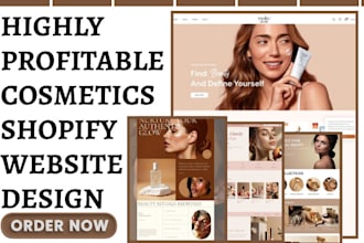 design beauty website make up cosmetics store lipstick cosmetics beauty website