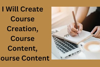 create course creation, course content, course content