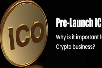 do nft promotion, ico presale website marketing and monetisation