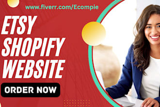 design etsy ecommerce marketing shopify expert store manager promotion website