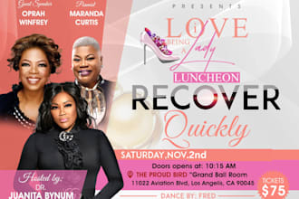 craft a flyer for your event, church poster and party poster