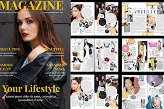 design product catalog, catalogue, brochure, magazine layout, lookbook, brochure