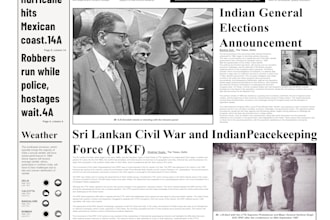 recreate past newspaper and magazine useful in documentary films and other video