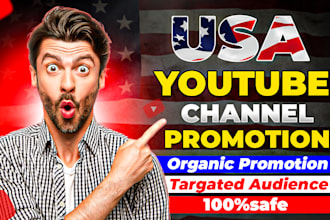 do super fast organic youtube video or channel promotion for monetization