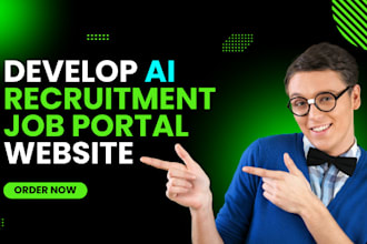 develop a job portal, recruitment agency, job board website for you