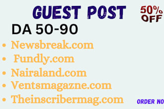 write and publish high da guest post, premium guest post, dofollow SEO backlinks