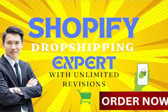 setup automated shopify dropshipping store for passive income