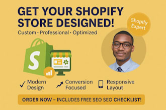 build shopify dropshipping store, shopify store pagefly, shopify website design