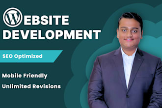 do website development using wordpress elementor