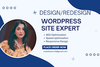 create redesign, clone, edit, and fix wordpress website
