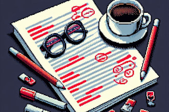 proofread your content and provide feedback