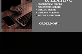 proofread and edit personal statement, statement of purpose
