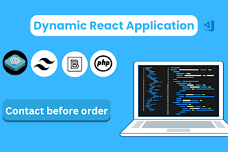 build reactjs website, figma to react js,