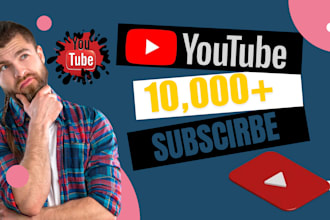 provide fast organic 10k subscribes for youtube monetization
