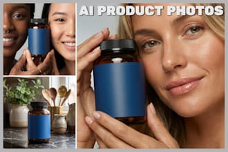 create realistic ai product photos with models