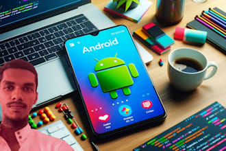 do android app development with java, custom mobile apps