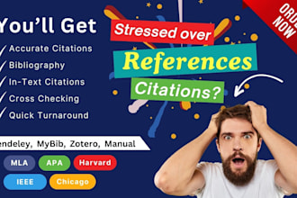 perfectly format your references and citations mla apa harvard ieee etc