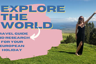 help to plan your first trip to europe