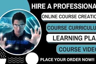 create masterclass online course content course creation training manual ppt