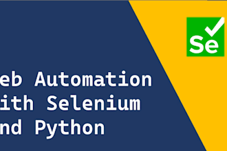 create scrapping bots using python selenium