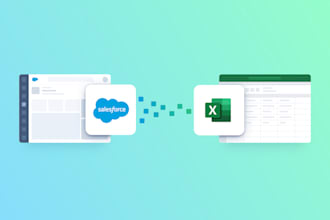 import and export data from excel to salesforce