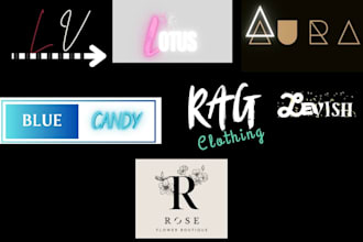 premium logo design for small scale business