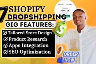7 figure dropshiping store