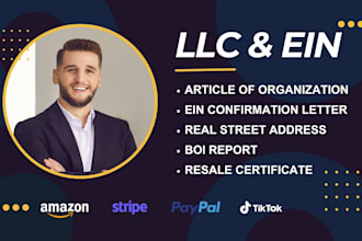 do your US llc registration or ein number or boi report or renew llc